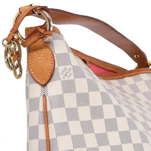 Louis Vuitton Delightful PM Tote Bag N41447 Beige Damier Azur Canvas - Picture 8 of 9